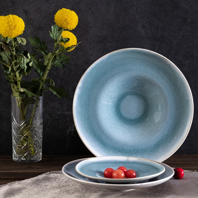 

Good Quality Beauty Glazed Dinnerware Set Hot Selling Luxury Dinnerware Set, Customized color
