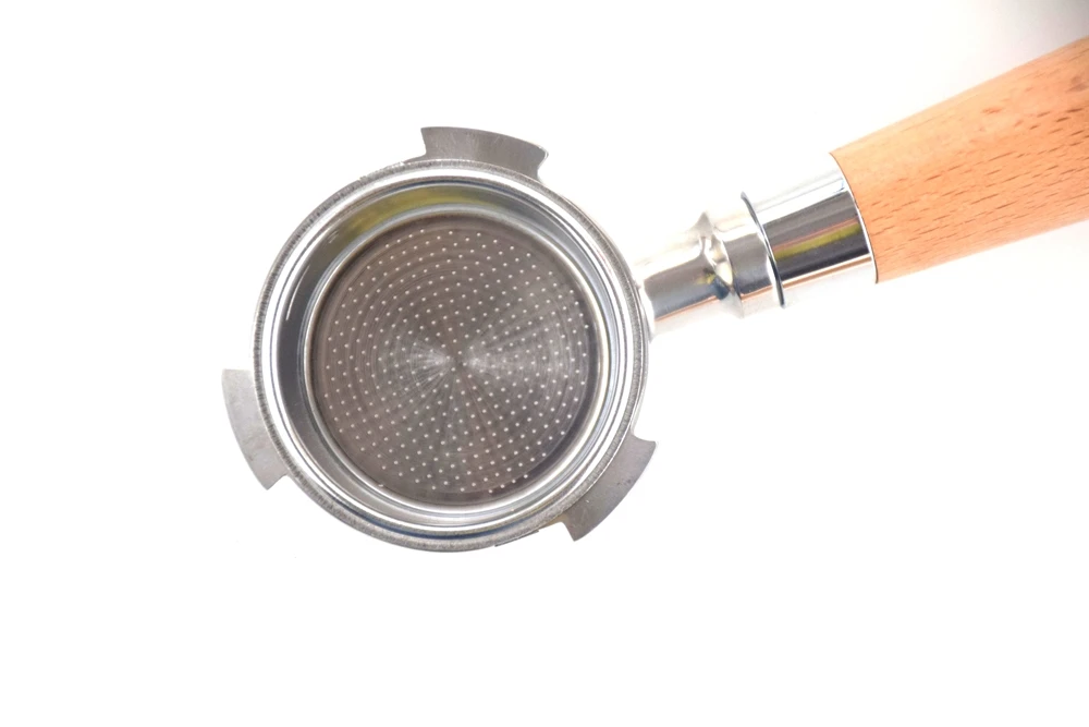 Wds03 Ecocoffee 51mm Coffee Espresso Bottomless Wooden Handle