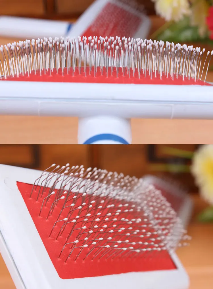 Newest cat grooming trimmer cat rubber curry wide tooth brushes best comb dog dematting tool for poodles