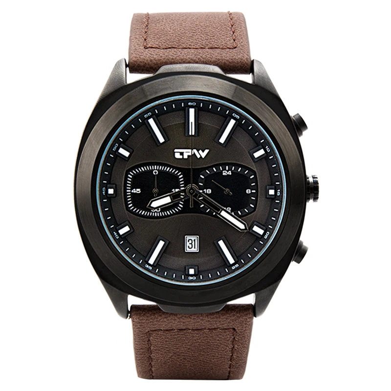 

Factory Price watch stainless steel watch band leather strap