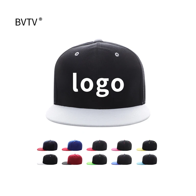 

wholesale blank fitted caps 6 panel hats with custom logo snapback cap for man