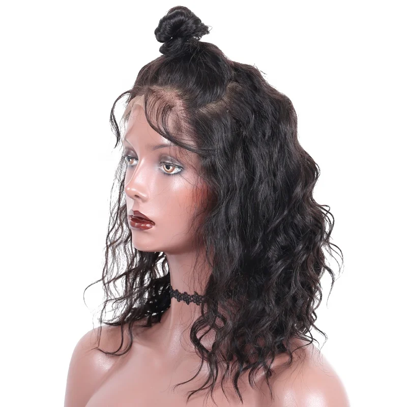 

8A Grade Brazilian Hair Short Bob Wig Full Lace Wig Human Hair For Women
