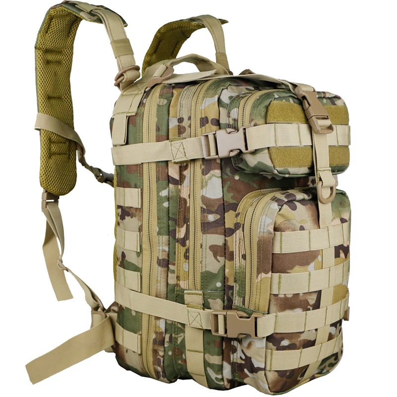 

bag military hunting camo backpack bag tactical military hiking camping backpack hunt army camouflage hunti, Camouflage green bag military