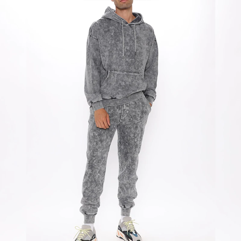 mens acid wash tracksuit