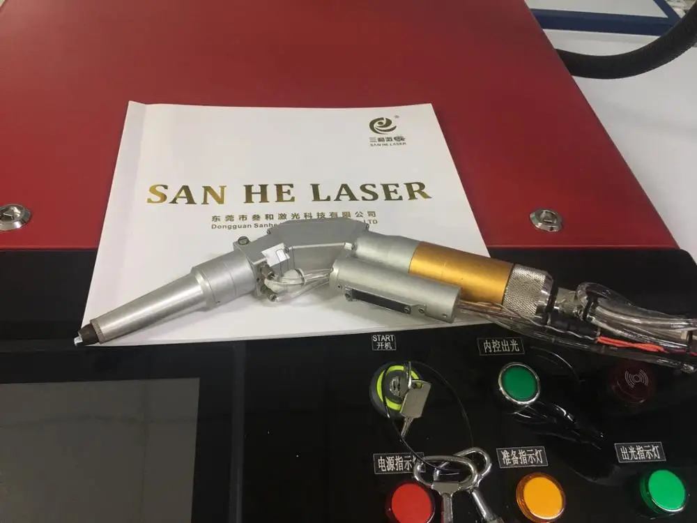 
China Raycus 1000W metal automatic alibaba hot sale manual Continuous fiber laser welding machine <span style=