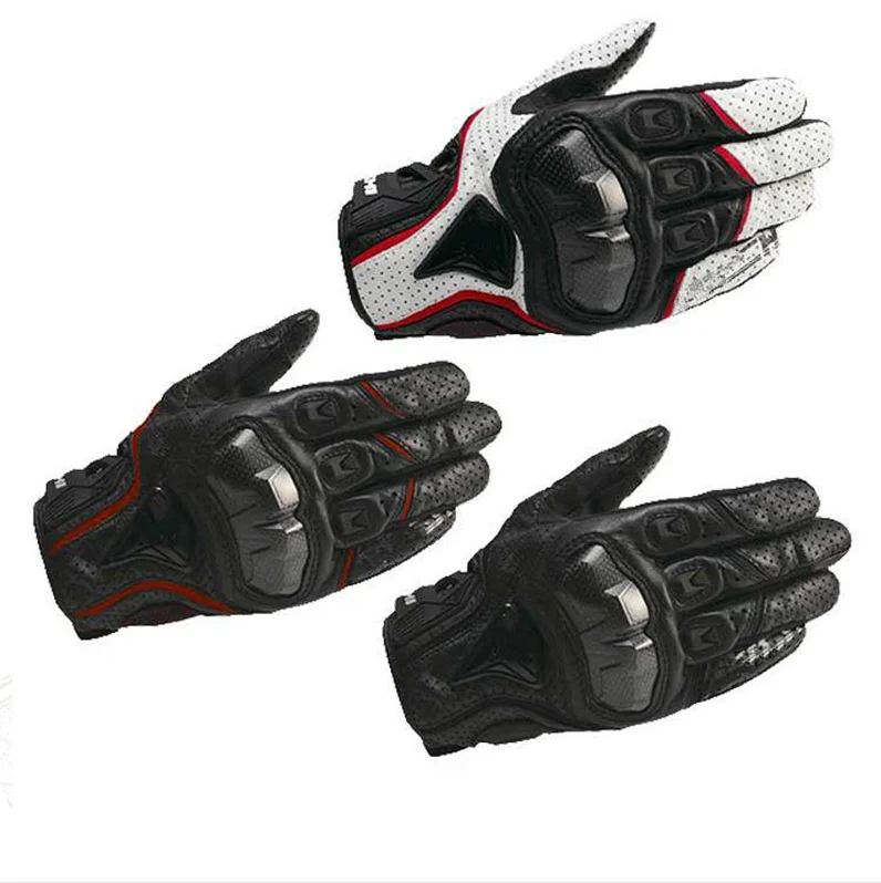 

MOTOWOLF Leather Breathable Motorbike Riding Glove Motorcycle Bike Racing Gloves With Touch Screen For Men, Optional