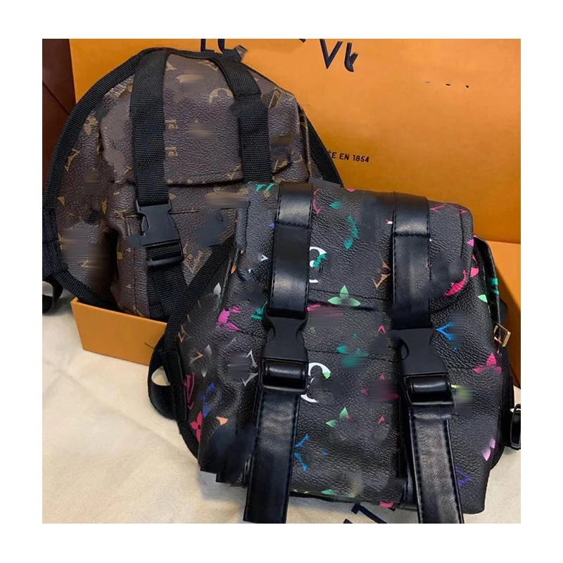 

Luxury new old flower style printed autumn winter pet backpack dog shaped bag