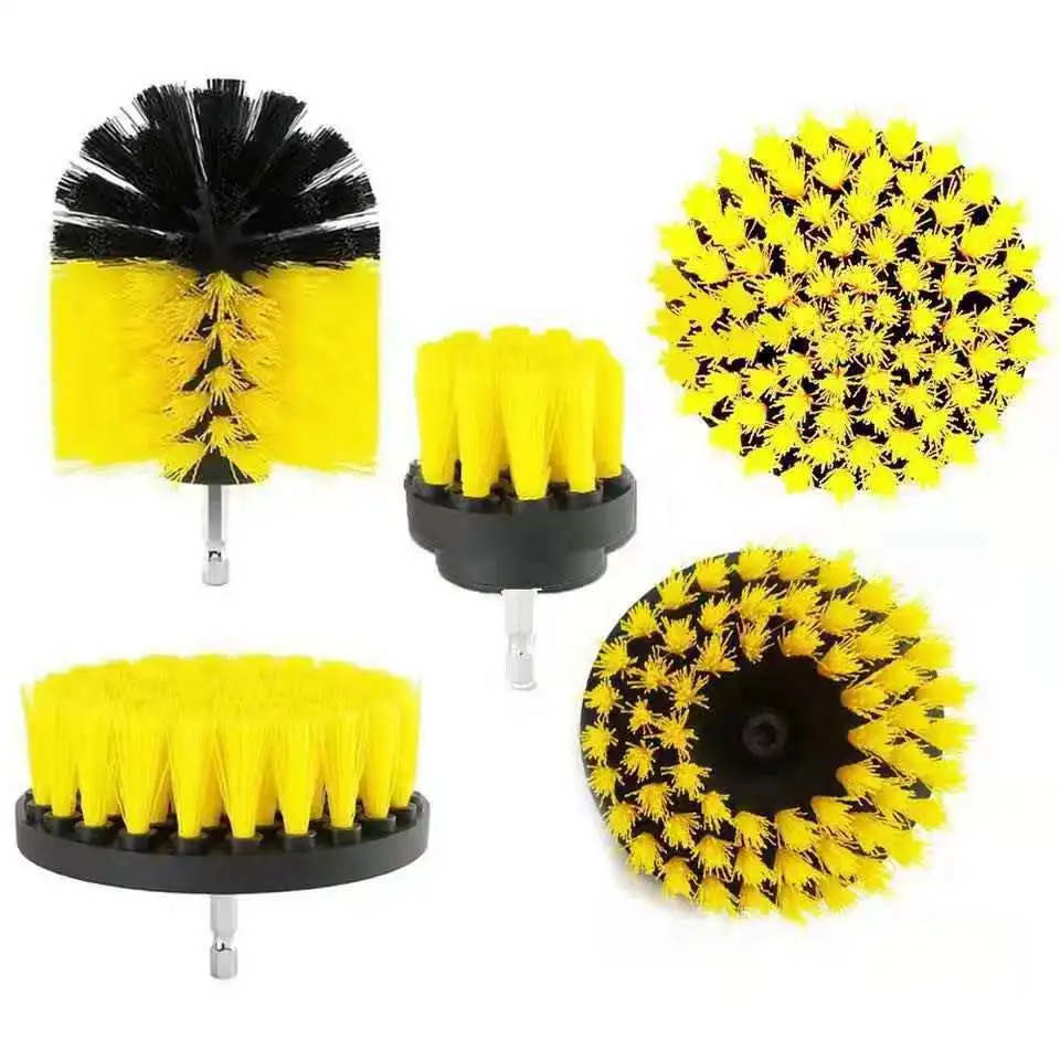 

5 Pcs Set Electric Detailing Cleaning Scrubber Kitchen and Power Brushes Kit