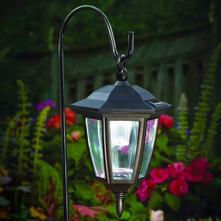 Jhmech Modern Assembled Hanging Solar Light Shepherd Hook Pole Buy