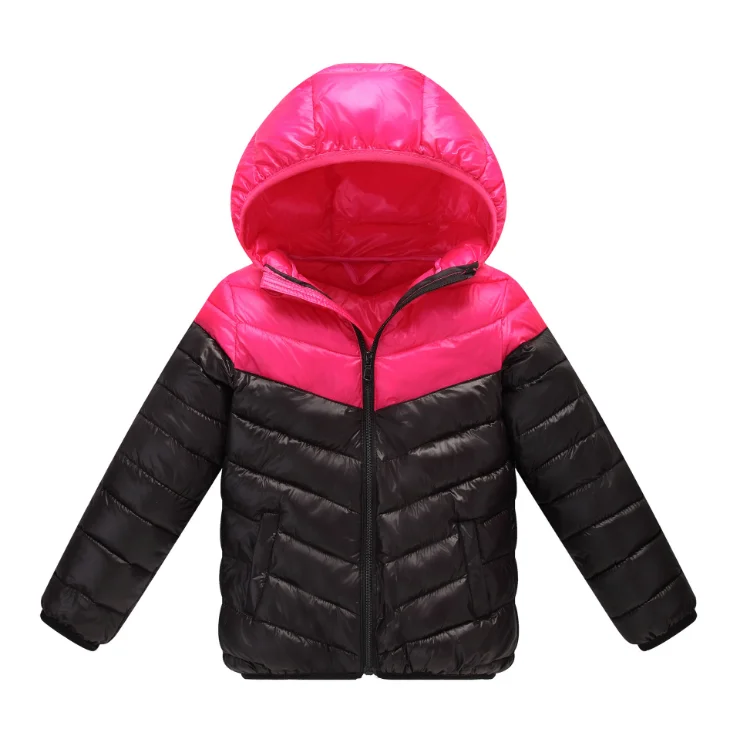 

Winter Baby Windproof Jackets Boys And Girls Down Thick Children Coats, Shown
