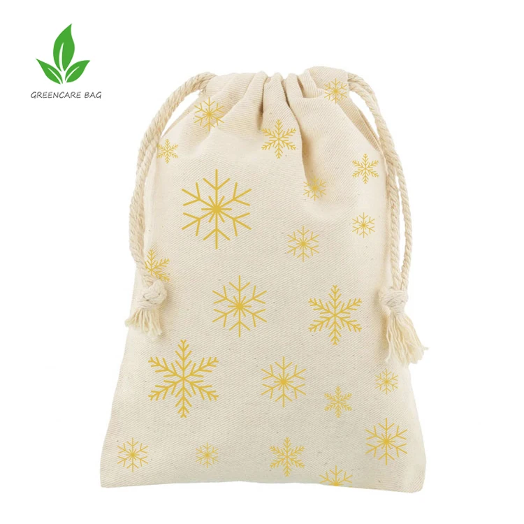 

Hot sale Cheap Logo Design Promotional Price Recyclable organic gift bag small cotton muslin drawstring bags, Natural