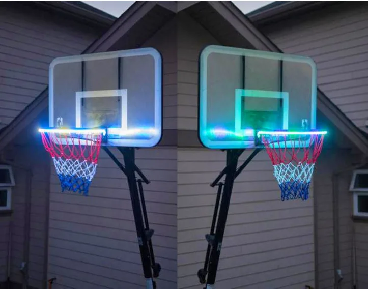 Outdoor induction basketball hoop light led goal strip light