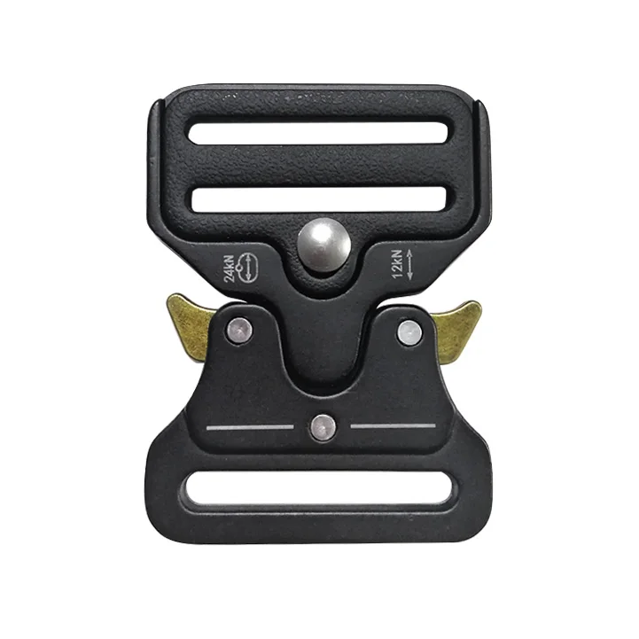 

Manufacture 38 mm custom tactical quick release metal alloy heavy duty belt buckles for men