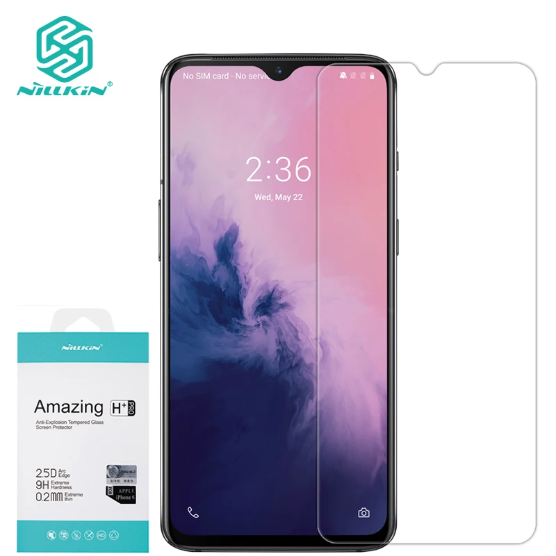 

Nillkin H+PRO Anti-Explosion For OnePlus 7 and Oneplus 6t Tempered Glass Screen Protector, N/a