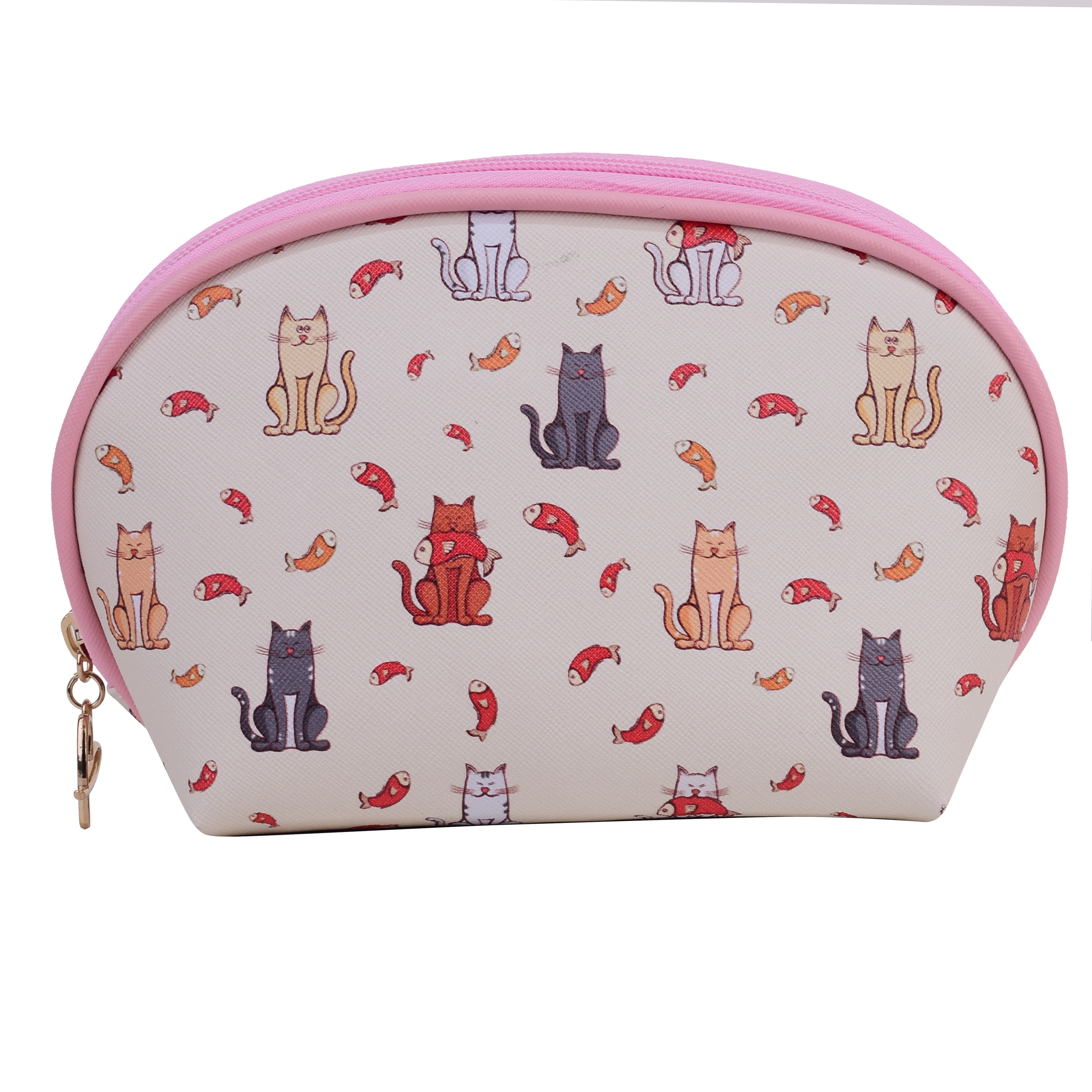

Fashion Cosmetic Bag Small Clutch Gift Bag PU Vegetable Makeup Bag Pouch Shell Shape