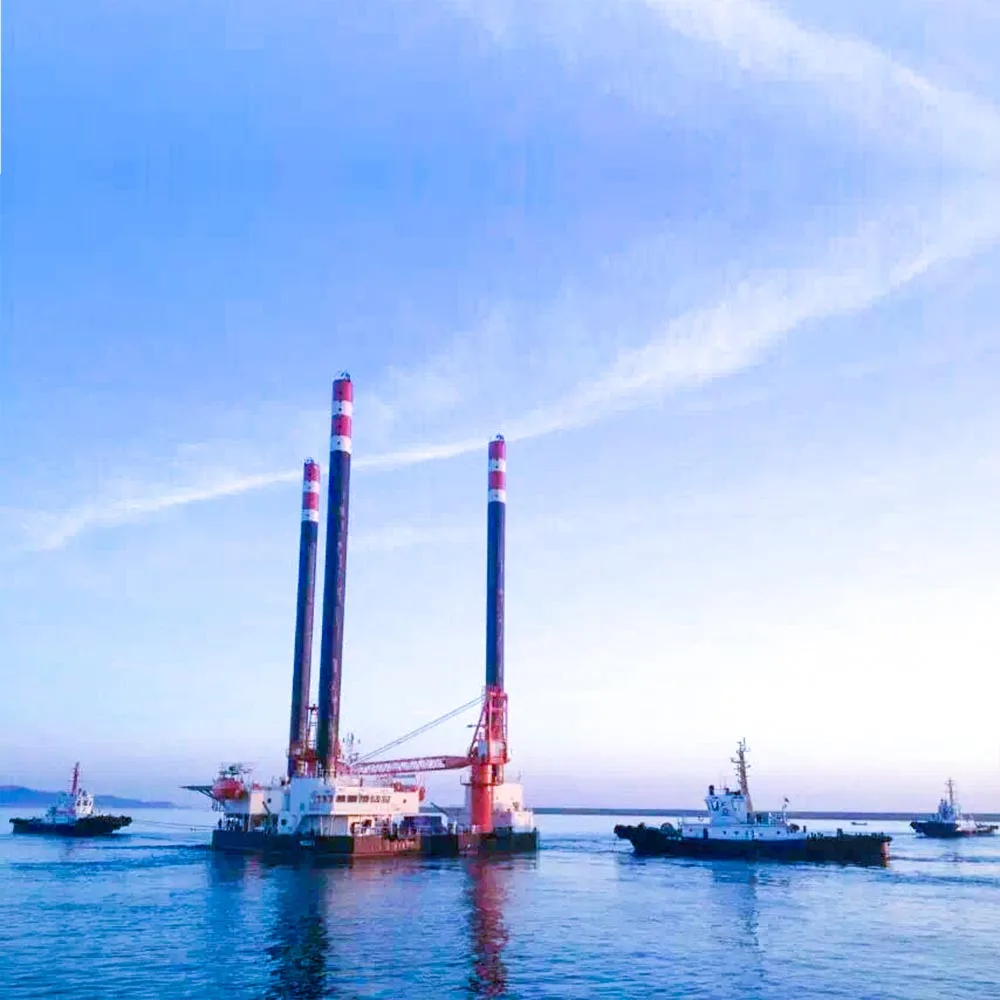 
225FT SEU OFFSHORE Three legged Self Elevating jack up barge/sev/self elevating unit 