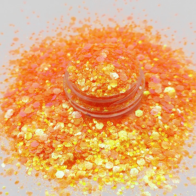Wholesale Bulk Glitter Nontoxic Ecofriendly Chunky Glitter Powder For