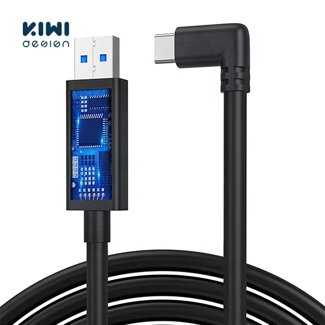 

Updated 16 FT(5M) USB3.0 to Type C Link cable High Speed Data Transfer with Built-in Single Amplifier For Meta/Oculus Quest 2