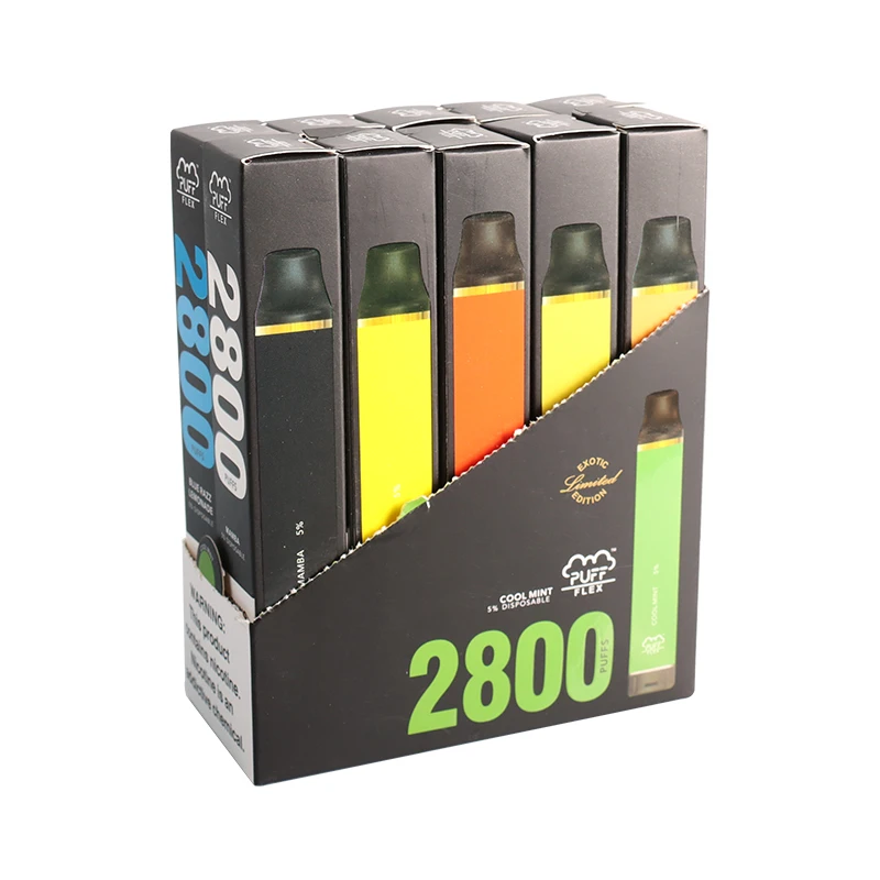 

2800 Disposable vaporizer pen Best selling Cbd Vape Pod empty electronic cigarette cartridge, Custom color