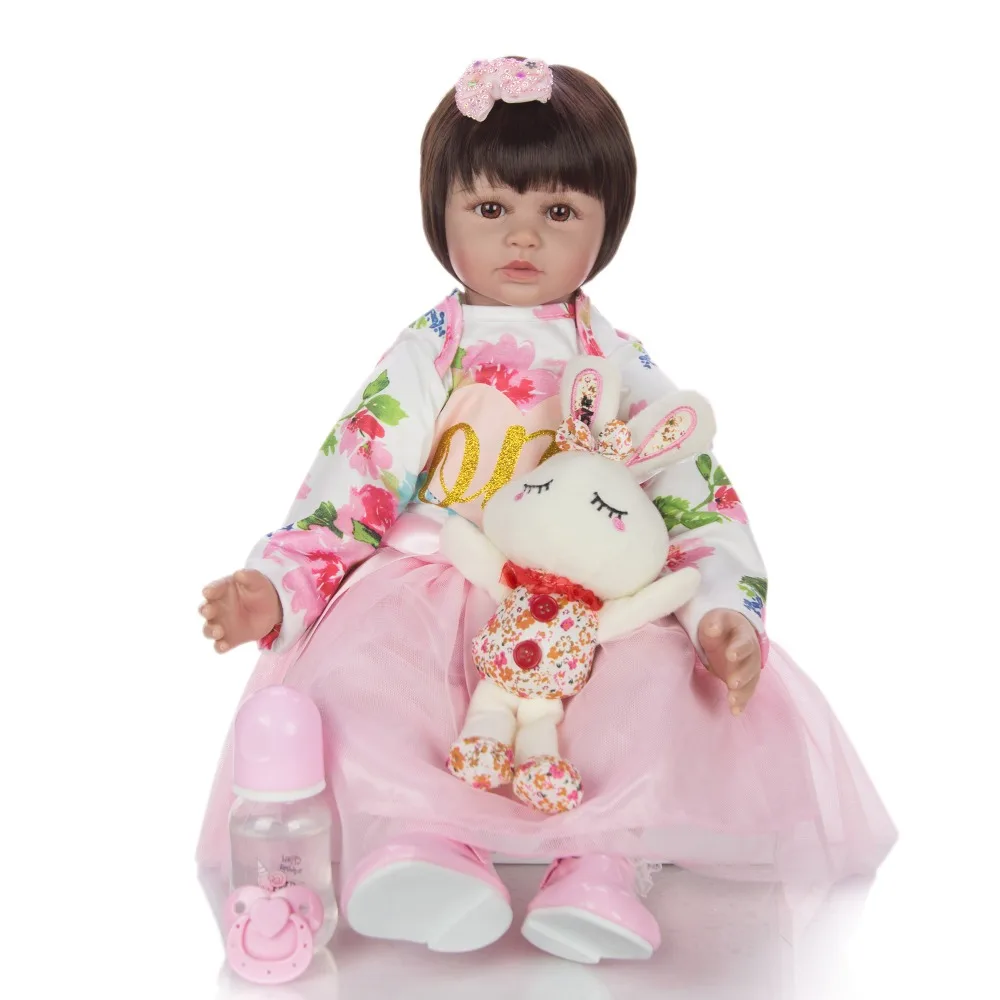 

KEIUMI 60 cm Big Size Reborn Baby Doll for Children's Birthday Gift