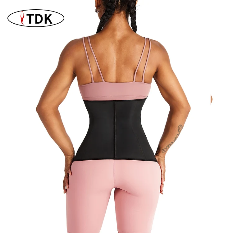 

Wholesale adjust weight loss slimming body underwear mesh latex zipper waist trainerr