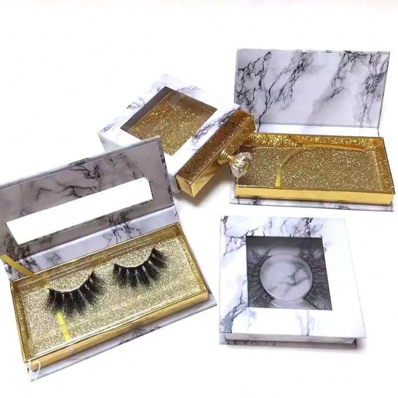 

Packaging boxes pape Wholesale Eyelash Extension 3D Eyelashes Mink Lashes3D Private Label Vendor, Natural black
