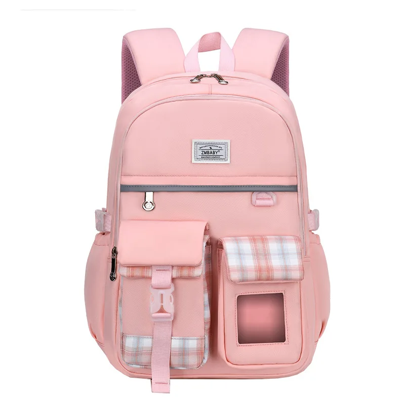 

2022 fashion students 1-6 grade schoolbag spine care shoulder bag kids school bag