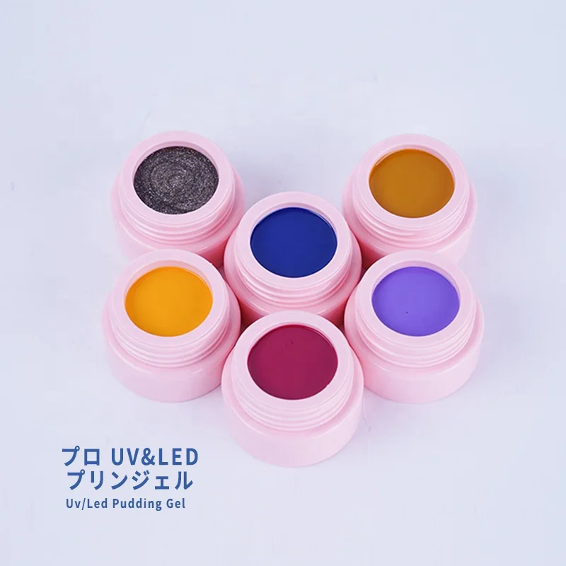 

Professional Nail Art Jelly Painting Gel UV Gel Pudding Gel Easy Soak Off 7-15 Days Little Smell 1 Years UV/LED