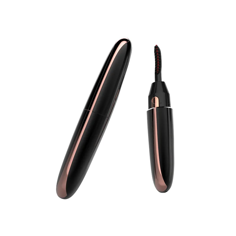 

Makeup beauty device for eyelash through the heated to curlers eyelash, Black