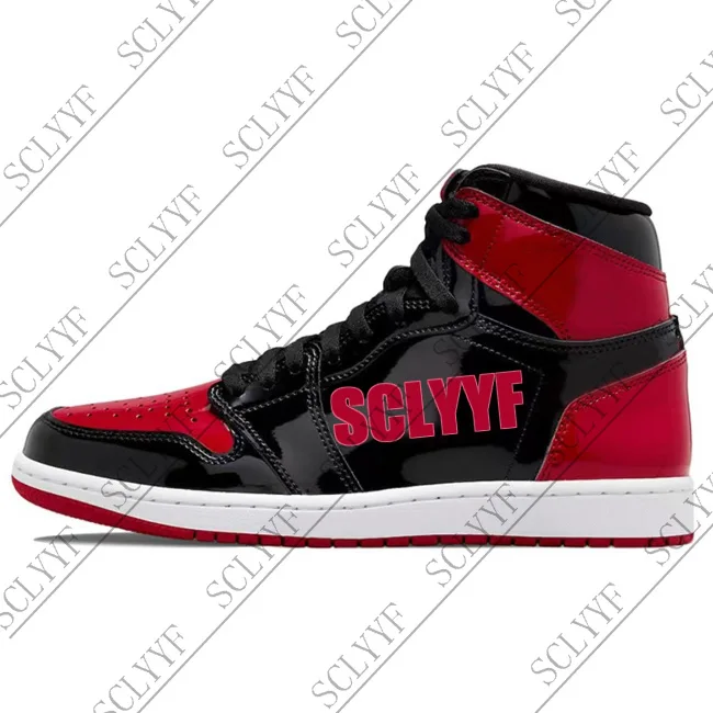 

1 Retro High OG Bred Patent men women sneakers fashion casual sports shoes basketball shoes