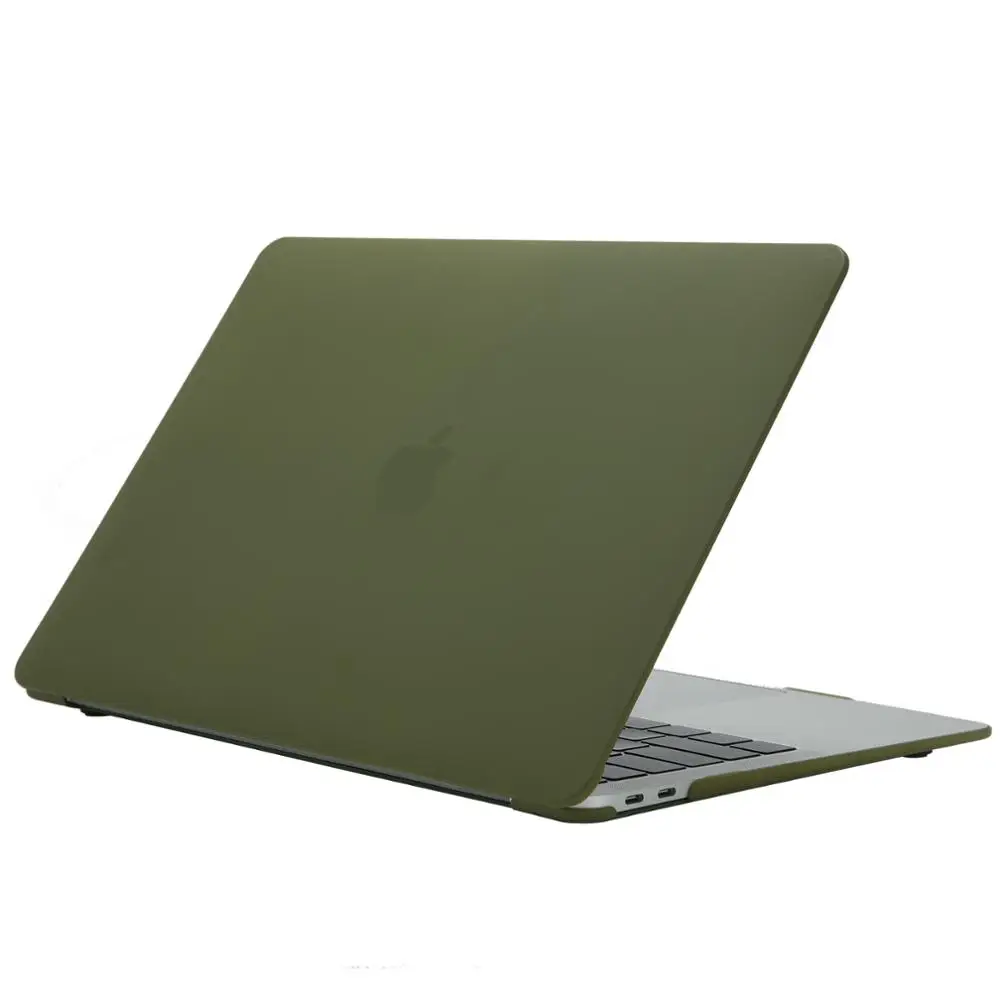 

Wholesale Rubberized Plastic Hard Shell Case Cover for MacBook Air 13 Pro 15 Retina 13 15 For macbook case 2018 2019