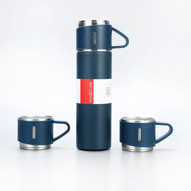 

Vasos Termicos Custom Best Gift Termos Camping Flask Stainless Steel Water Bottle Kit Set Tumblers Cups