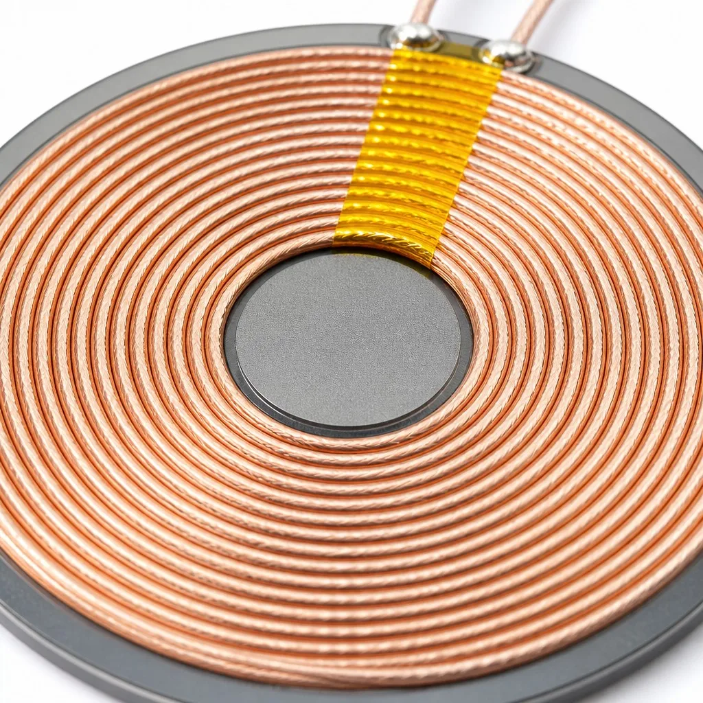 15W Qi Wireless Charging Transmitter Module Type-C Input 4-10mm Gap Ultra-Slim Coil and Control Board 13