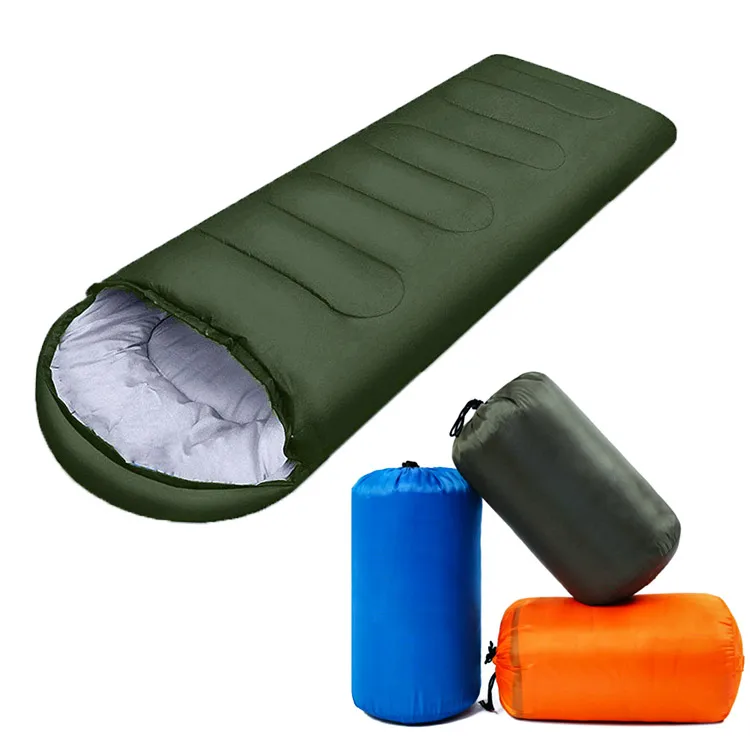 

Waterproof outdoor envelope outdoor sleeping bag camping sleeping bag for Traveling Hiking, Red,blue, green, purple etc