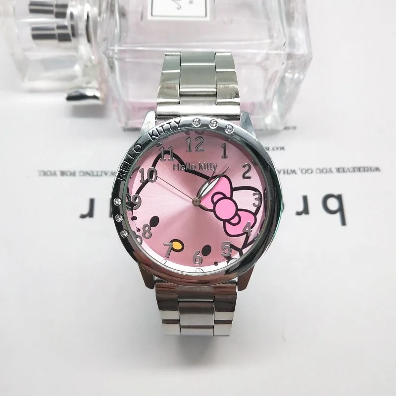 

Top sellers for amazon hello kitty children watch gift kids stainless girls wrist watches