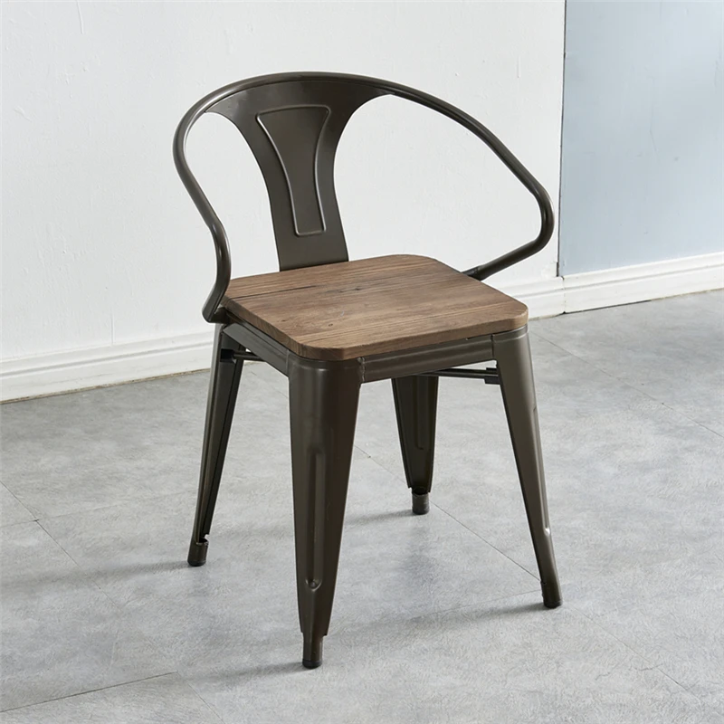 
Free sample India cheap dining room furniture Industrial Style metal iron dining table set 4/6 chairs Vintage dining room set 