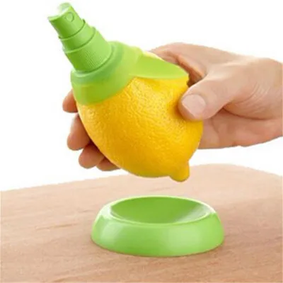 

P908 whole sale Lemon juice sprayer 3 in 1 kitchen set, Green