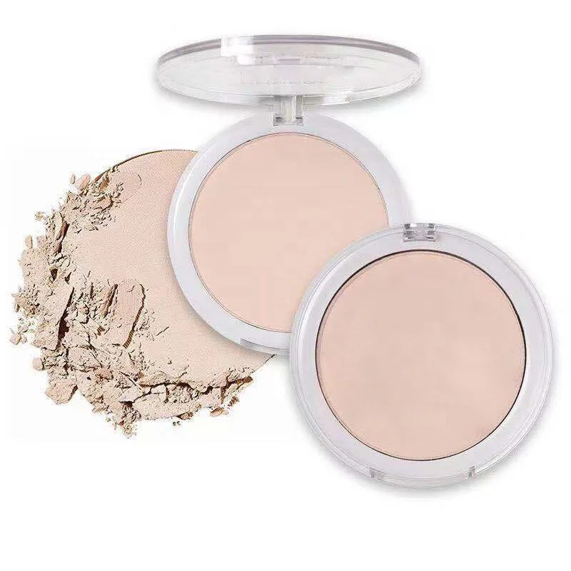 

OEM Make your own Brand Face Cosmetic Matte Powder Foundation Finish Makeup Pressed Powder, 8 colors