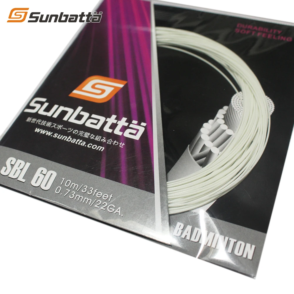 

Sunbatta badminton net badminton string types badminton racket string, White/purple/black/fluorescein yellow/blue/orange