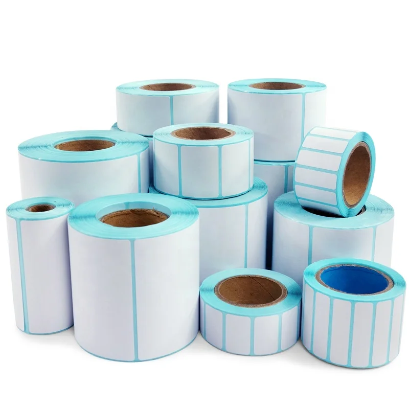 

Wholesale Colored Transfer Barcode Adhesive Die Cutting Paper Direct Label Thermal Sticker Roll