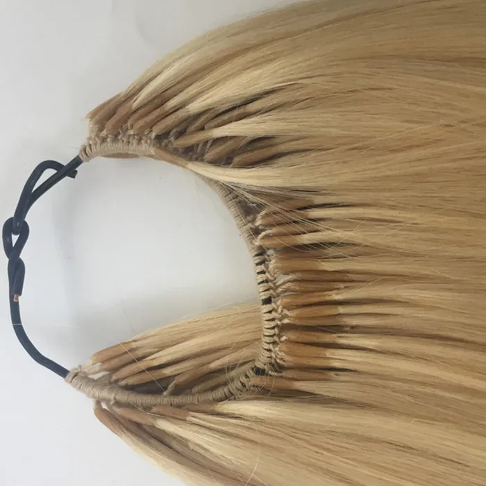 YL Wholesale  Korea Knotted  Cotton Thread  Hair Weaving Hair Extensions