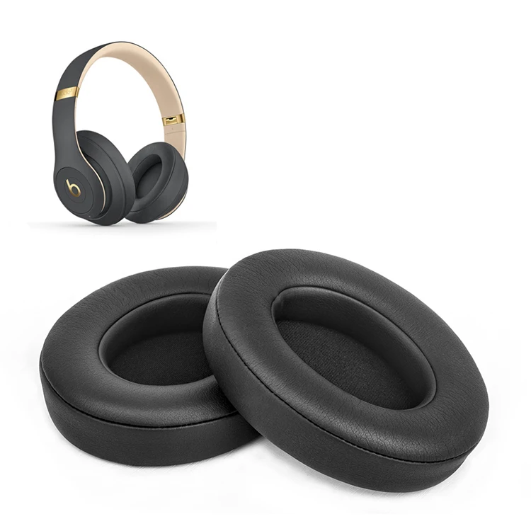 

For Beats Studio 2 3 Earpads Replacement Ear Cushions Protein Leather Studio Earpads