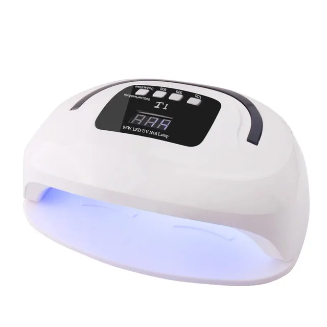 

SUN T1 72W UV LED Lamp For Nails Both Hands 36 Beads Ultraviolet Ice UV Lamp For Manicure Portable Nail Dryer Gel Polish Tool, White red