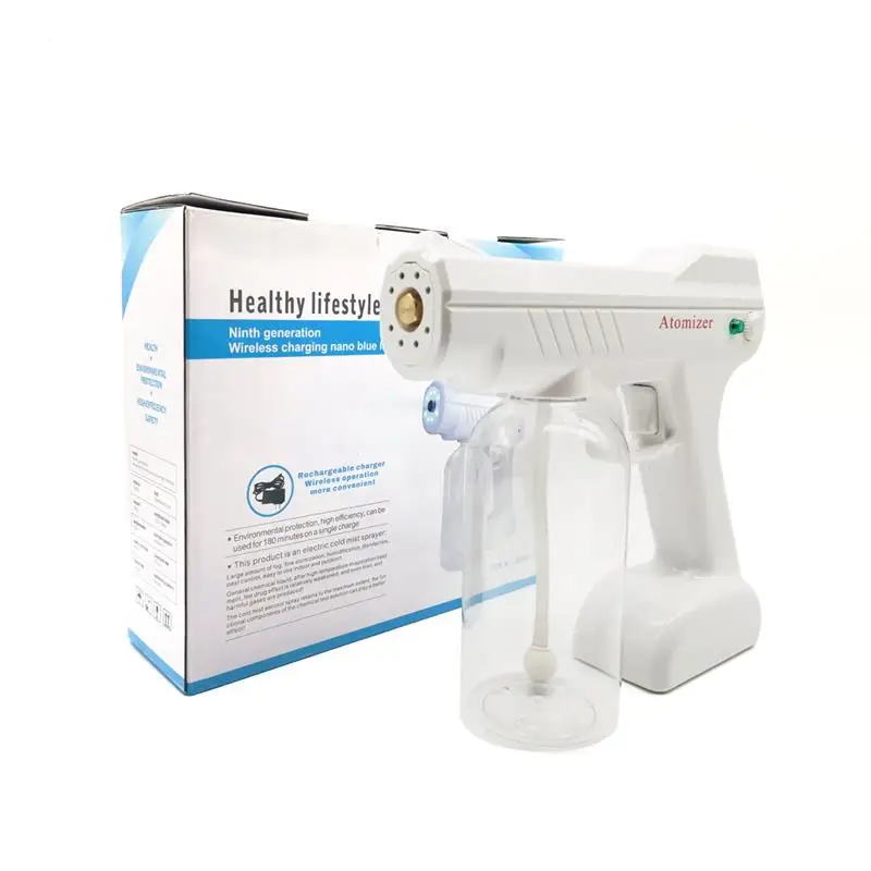 

Hot Selling 800ML Wireless Spraying Disinfection Gun Sprayer With Widely Application, White/black/red/brown