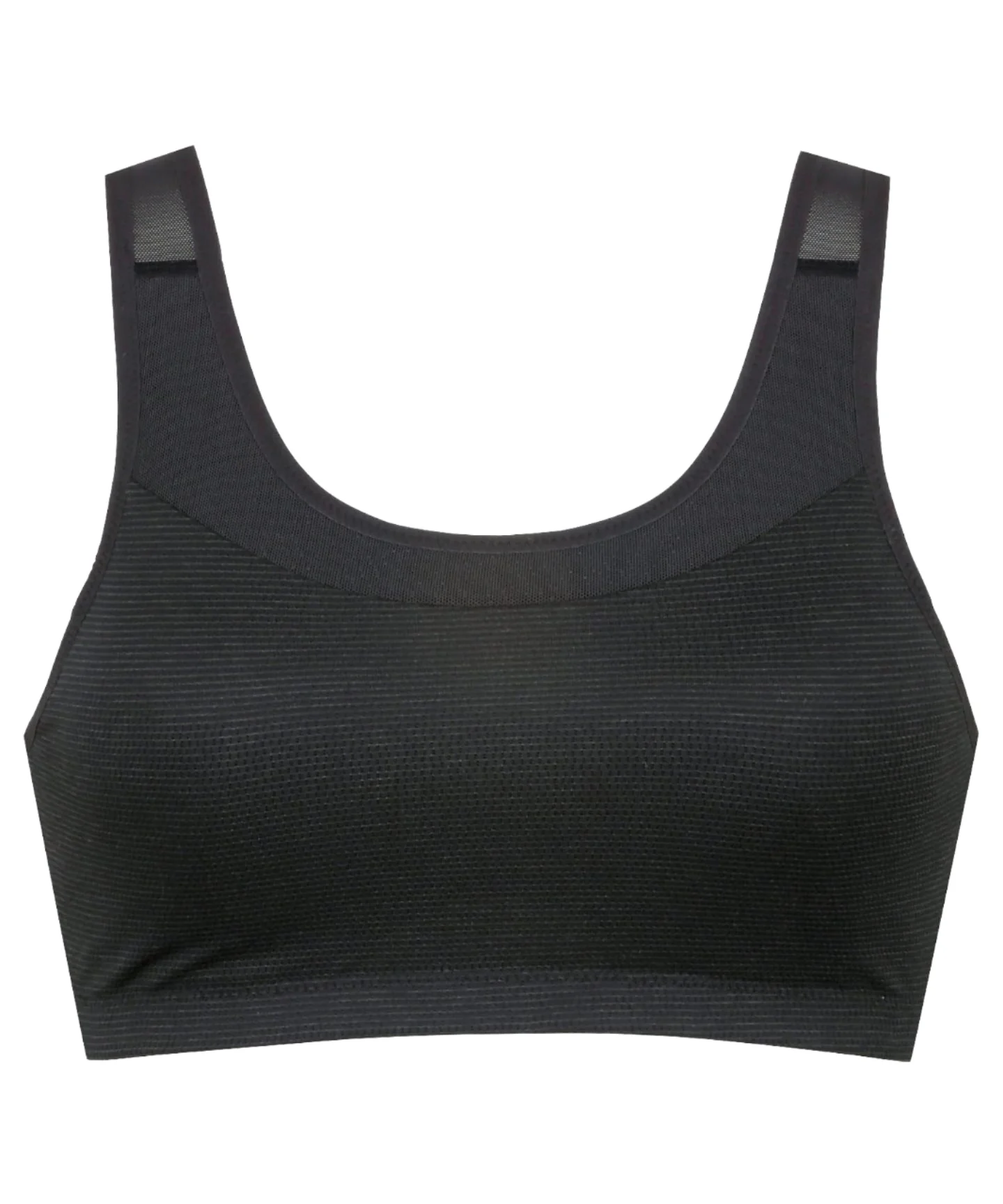 Light Support固定肩with无Bra Pads Sports Bra