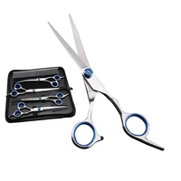 

High quality professional stainless teel dog cat pet grooming scissors set