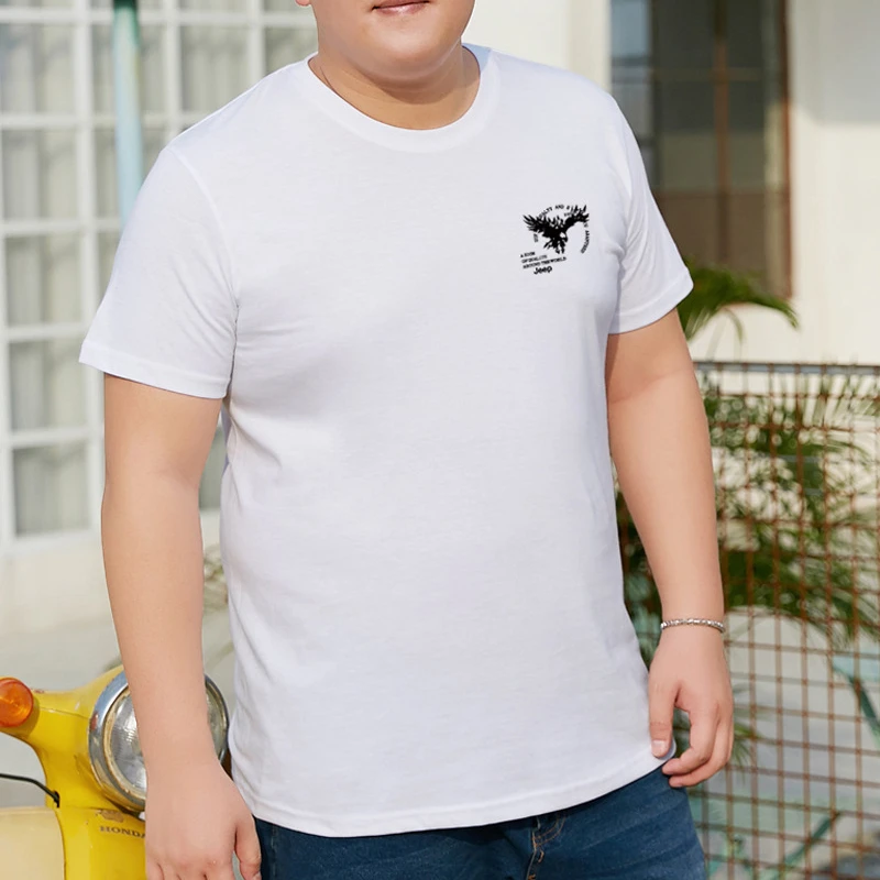 

High Quality Short Sleeve Graphic Round Neck Summer Oversize Men Plus Size T Shirts, 10 colors available