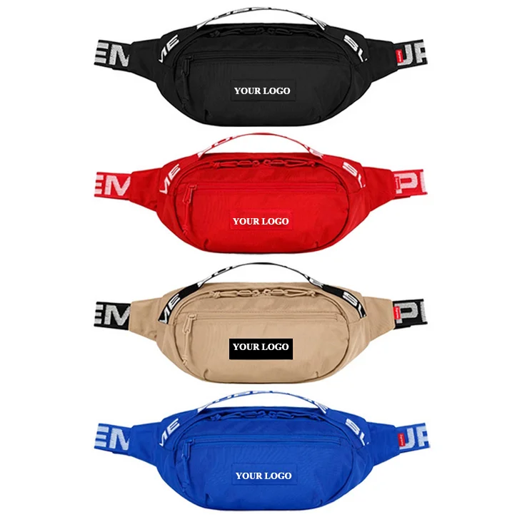 

Custom Hot Selling Classical sport outdoor bum bag designer boys girls logo waist bag Custom fanny pack