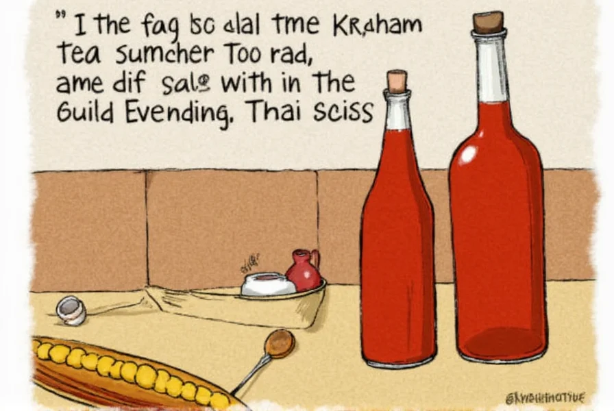 Sweet Thai Sauce Bottle