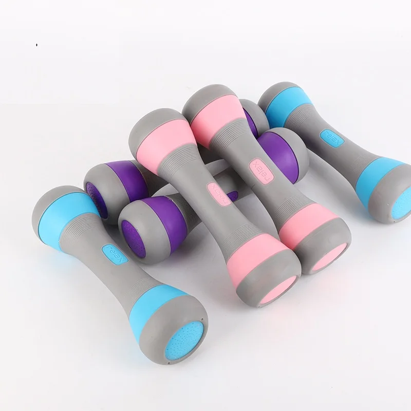 

Women colorful pvc free weight adjustable dumbbells, Custom color